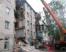 В Луцке произошло обрушение пятиэтажного дома