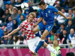 Хорватия сыграла вничью с Италией