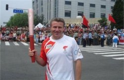 Сергей Бубка понесет олимпийский огонь