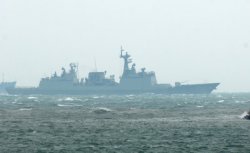 Отряд боевых кораблей ВМС Китая вошел в Черное море