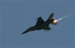 В Бельгии разбился истребитель F-16