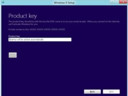 Ключ продукта Windows 8 прошит в BIOS материнской платы