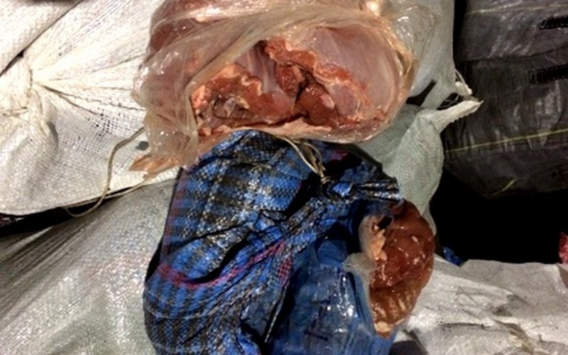В Брянске нашли 500 килограммов некачественного мяса