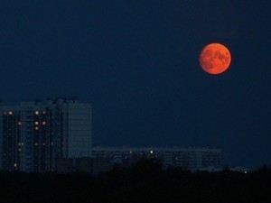 Кровавая Луна стояла над Челябинском и Магнитогорском