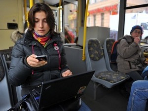 Бесплатный Wi-Fi  появился в трамваях Челябинска