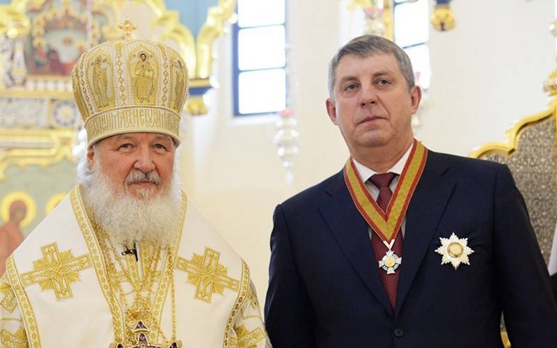 Александр Богомаз получил письмо от патриарха Кирилла