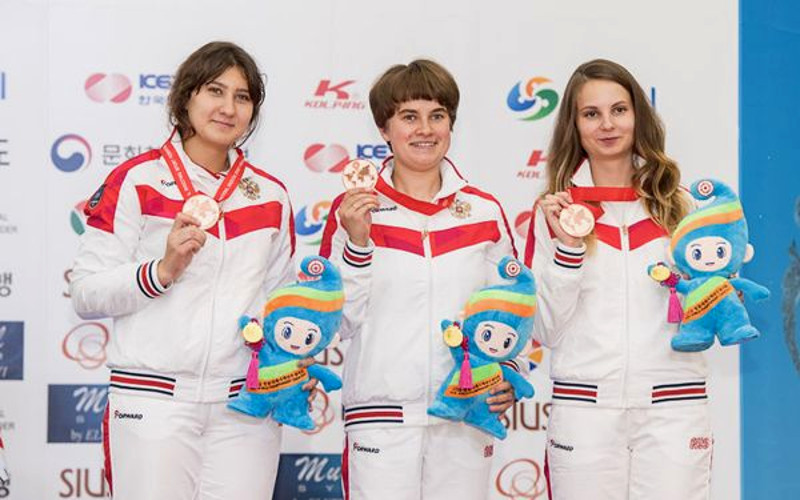Ольга Веретельникова из Брянска настреляла на бронзу чемпионата мира