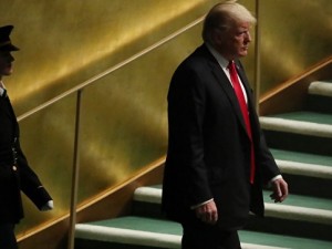 Вместо Трампа на трибуну ООН вышел Ленин