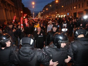 Санкт-Петербург назвали самым протестным городом России