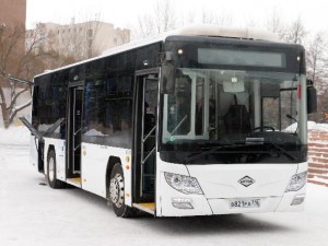 Выхлопы автобуса снижены в 5 раз