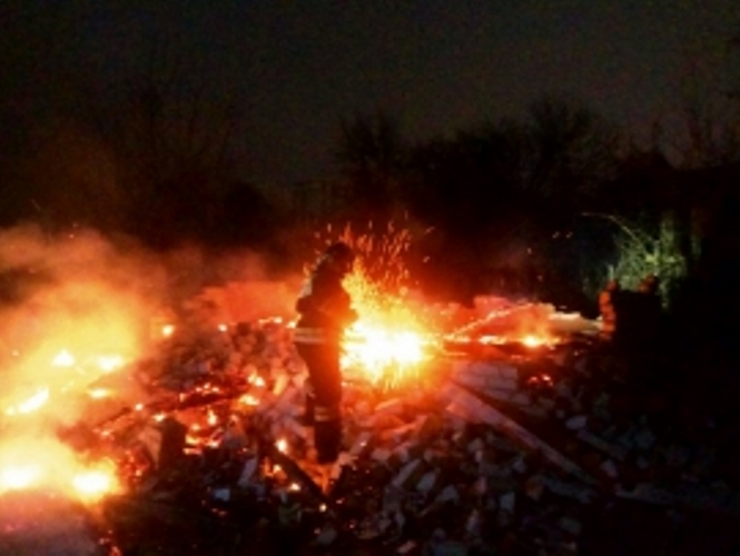 В Злынковском районе сгорели два частных дома