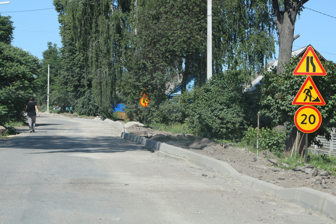 В Бежицком районе Брянска продолжается капремонт дорог