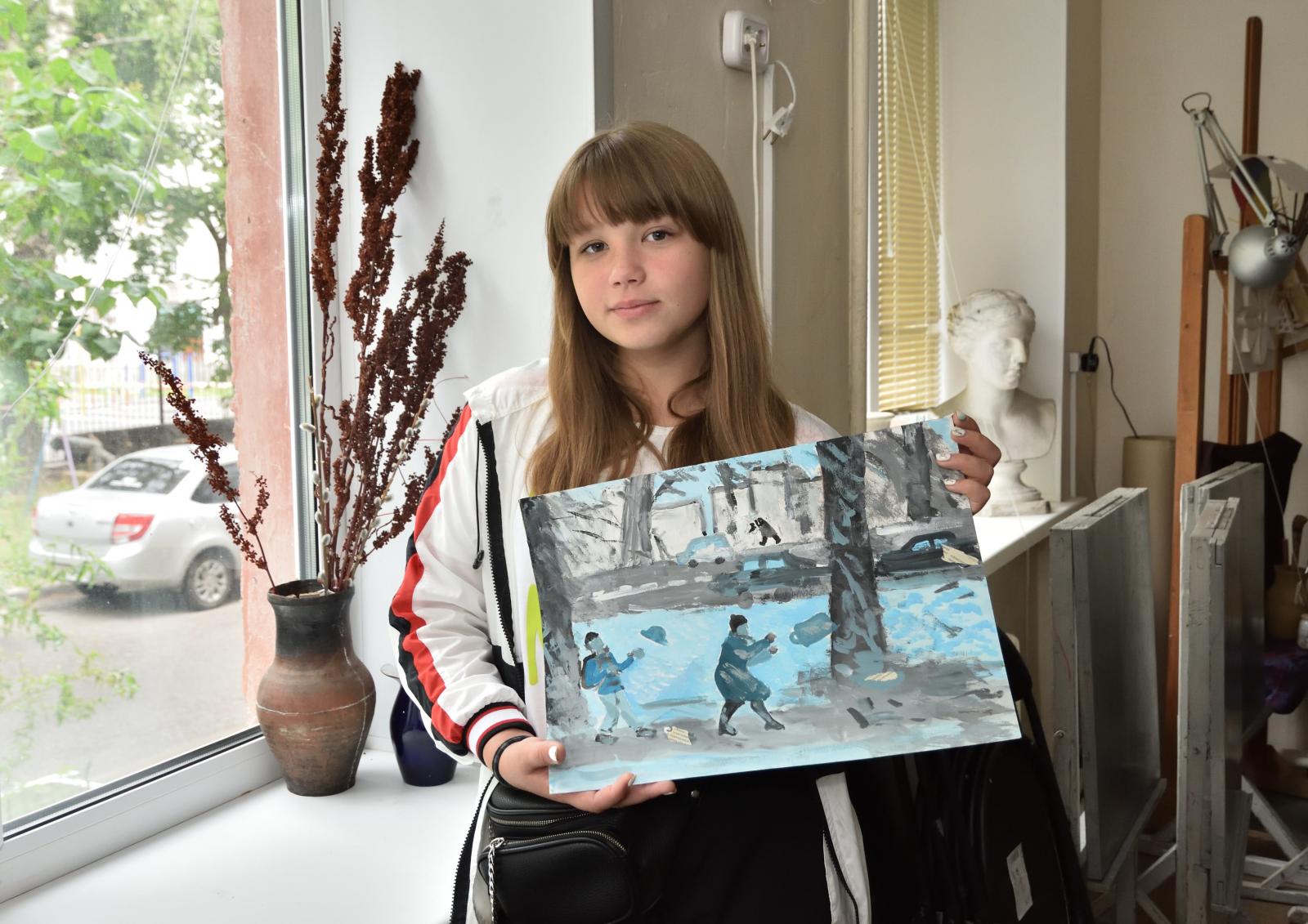 Картины трех юных художниц из Брянска выставят в Третьяковской галерее