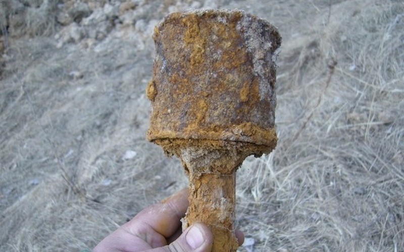 На берегу Десны нашли противотанковую гранату