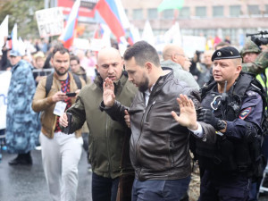 Челябинский оппозиционер Борис Золотаревский задержан после митинга в Москве