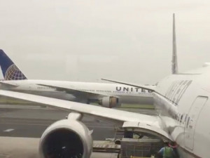 Из-за застрявшей в туалете пассажирки самолет совершил экстренную посадку (видео)