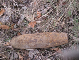 Под Новозыбковом нашли боеприпас времен войны