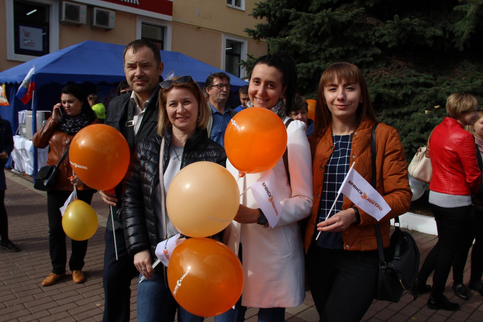 Сотрудники Филиала ООО «БрянскЭлектро» в Брянске приняли участие в праздновании Дня города