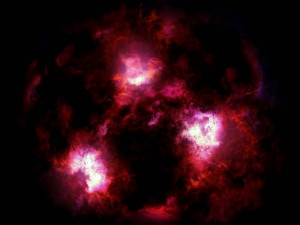 Невидимая галактика-монстр случайно обнаружена астрономами (видео)