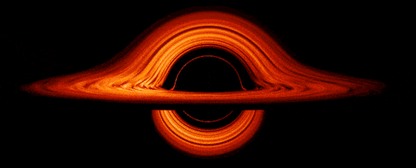 НАСА наглядно показало, как прекрасна и ужасна черная дыра