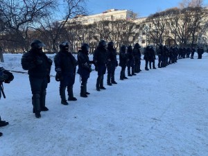 О нарушениях закона полицией в отношении протестующих рассказал правозащитник