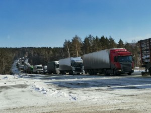 Остановилось движение на трассе М-5 в Челябинской области